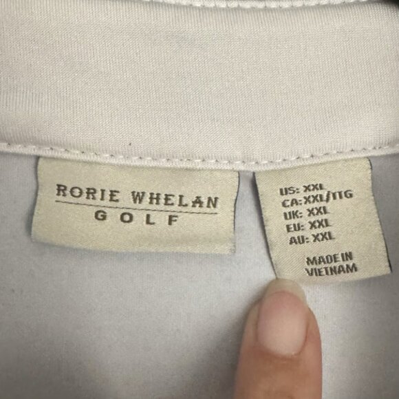 Rory Whelan Golf Men's XXL Performance Golf Polo Shirt Blue - Picture 4 of 7